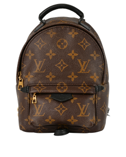 Mini Palm Springs Backpack, Canvas, Monogram, NFC, S, 2*